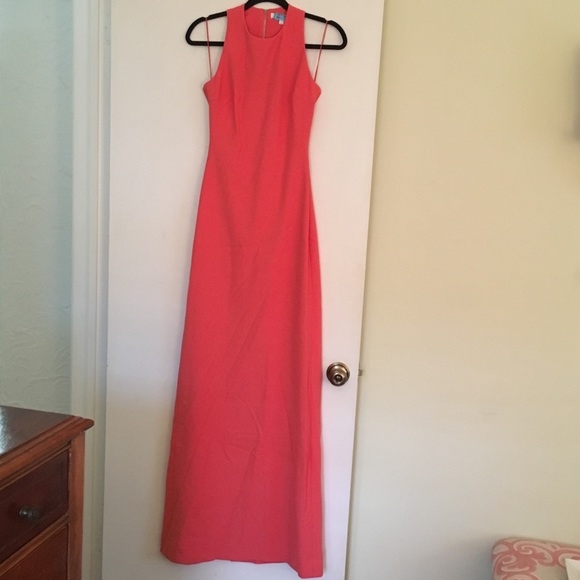 Coral Elizabeth and James gown 0 - Picture 3 of 5